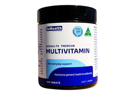 OzHealth Premium Multivitamin 200 Tablets