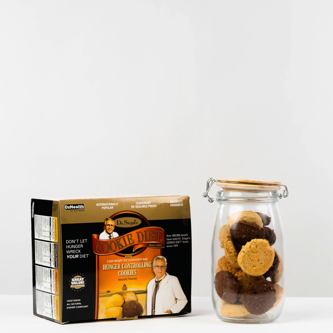 Hand in weight loss cookie jar