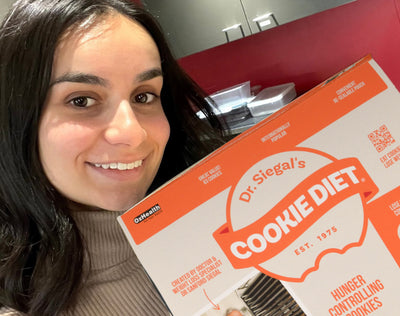 This is the only diet I have been able to stick to, reached my weight loss goals in under 1 month and now I just have the cookies as my snacks though out the day Cookie Diet testimonial