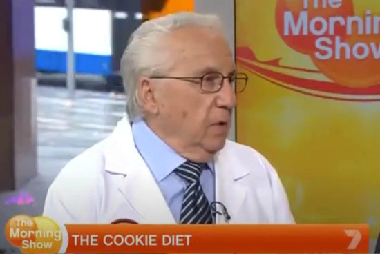 Cookie diet featured on The Morning Show 